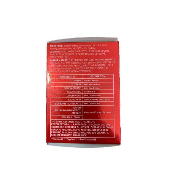 Olay Regenerist Vitamin C+Peptide 24 Hydrating Moisturizer 1.7oz Reduces Wrinkle - Picture 2 of 4